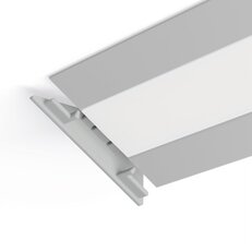 Záslepka KLUŚ LOC-30-L pro LED hliníkové profily šedá, C24023C02