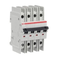 ABB SU204M-K63 jistič char. K 10kA 63A 4P  dle UL489 a CSA 22.2 No. 5