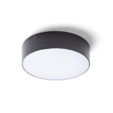 LARISA OUT 22 přisazená černá 230V LED 20W IP65 3000K 4000K 5700K RENDL R14126