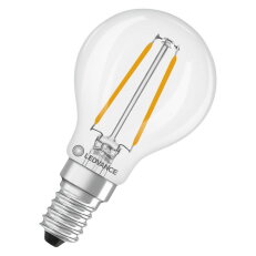 LED CLASSIC P V 2.5W 830 Clear E14 LEDVANCE 4099854482243
