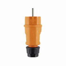 Vidlice elamidová 3x2,5mm2, oranžová IP54  ABL 100000067