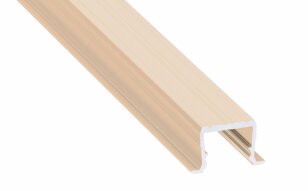 Vestavný hliníkový profil AL-PROFIL AXIN LIGHT IVORY LACQUERED 2M GXLP1149