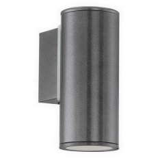 Nástěnné svítidlo RIGA 1xGU10-LED antracit 2,8W IP44 EGLO 94102