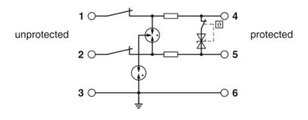 Svodič přepětí TTC-6P-1X2-M-EX-24DC-UT-I PHOENIX CONTACT 2906824