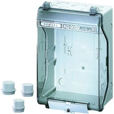 KV-Prázdná skříň, při vestavěné montážní desce 133x205x95 mm HENSEL KG 9002
