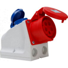 100400005 CEE-combination wall socket: C