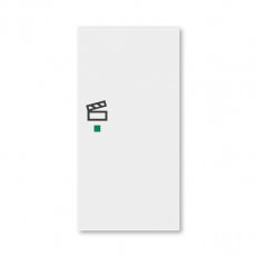 ABB Levit Kryt 2násobný pravý symbol scény bílá 6220H-A02203 03