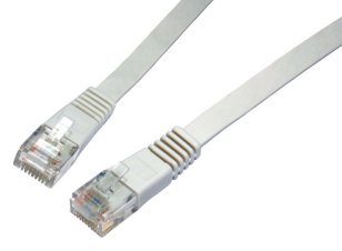Patch kabel plochý CAT5E UTP LSOH 5m šedý non-snag-proof SOLARIX 28780509