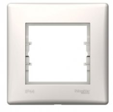 Sedna Rámeček IP44 jednonásobný, Cream SCHNEIDER SDN5810523