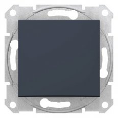 Sedna Přepínač střídavý 16A, řazení 6, Graphite SCHNEIDER SDN0400470