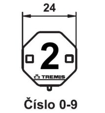 Štítek označení č.2 (plast) TREMIS VS005