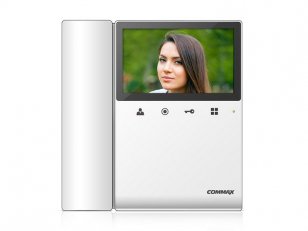 Commax 0109-402 CDV-43K2 bílý-videotelefon 4,3'', CVBS, s
