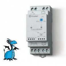 Přepínač zátěží, 2Z/12 A, 110240 V AC/DC FINDER 72.42.0.230.0000
