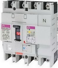 Kompaktní jistič EB2R 250/4L 250A 4P ETI 004671584