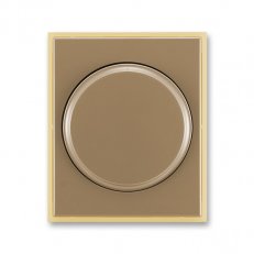 Kryt stmívače s otoč ovládáním 3294E-A00123 25 kávová/led. opálová Element ABB