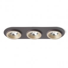 SHARM R III zápustná černá/černá měď 230V LED 3x10W 24° 3000K RENDL R13249