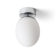 MERINGUE 16 stropní opálové sklo/chrom 230V E27 15W IP44 RENDL R13690