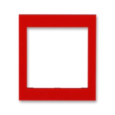 LEVIT Kryt rámečku s otvorem 55x55 střední červená ABB 3901H-A00355 65