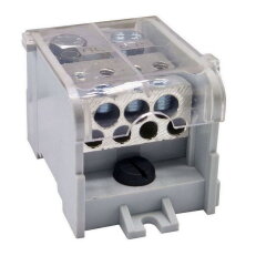 Distribuční blok DTB 120/3x25+4x10 šedý ELEKTRO BEČOV UB12025.21
