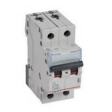 TX3 JISTIČ, 2 PÓLOVÝ, CHAR. C, 10A 10000A LEGRAND 404203
