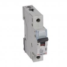 TX3 JISTIČ, 1 PÓLOVÝ, CHAR. D, 32A 6000A LEGRAND 403724