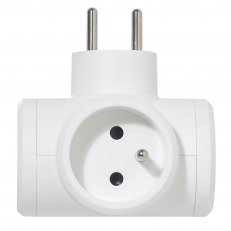 ADAPTÉR BOČNÍ 3X2P+T 16A,BÍLÁ LEGRAND 050632