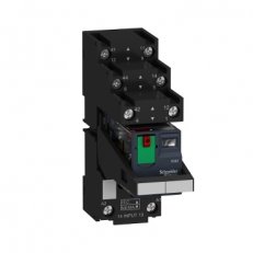 Miniaturní paticové relé + patice, 2V/Z, 230V AC SCHNEIDER RXM2AB2P7PVS