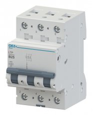 LTP-50C-3 Jistič In 50 A, charakteristika C, 3pól, Icn 6 kA OEZ:42260