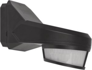 Detektor pohybu pro venkovní použití 230V AC, 120°, 16m, black NIKO 351-26552