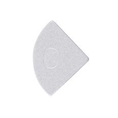 Koncovka pro RS2 bez otvoru, stříbrná barva, 1ks MCLED ML-762.041.74.0