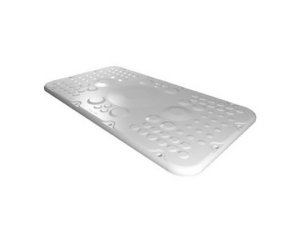 Rittal 2566300 Přírubová deska z plastu pro AX 401x221 mm pro velikost 6