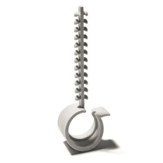 Jednoduchá příchytka flexibilní trubky 25-32mm, kolík 55mm
