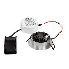 NEW TRIA kulaté LED svítidlo do stropu kartáč.hliník 1800-3000K 7,2W SLV 1001990