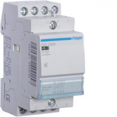 Stykač se sníž. hlučností 25A, 4S, 24V AC /ESN425B/ HAGER ESD425S