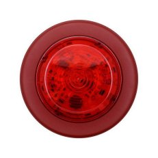 SOL/RL/R/D SOLISTA Maják Solista hluboká základna červený kryt červený maják