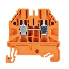 Řadová svorka WT 2,5 oranžová 2,5mm2 WIELAND 58.503.0055.9