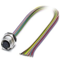 SACC-DSI-M12FS-12CON-M16/2,0 Vestavná zásuvka snímače/akčního členu 1458790