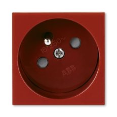 ABB Profil 45 5525N-C02357 R1 Zásuvka 45x45 s ochranným kolíkem,s clonkami