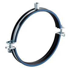 Izolovaná svorka na potrubí, EPDM-SBR, ocel, 250 mm, M8, závitová tyč M10