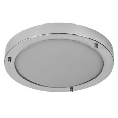 LEDVANCE Bathroom Ceiling Luminaire IP44 E27 310mm E27 Chrome