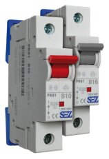 SEZ-CZ PR61 B 16 Jednopólový jistič charakteristika B  16A