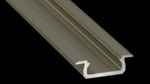 Hliníkový profil AL-PROFIL Z INOX 2M (10-0103-20) GREENLUX GXLP1075