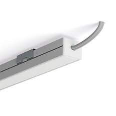Záslepka s otvorem KLUŚ PDS-4-PLUS-OTW pro LED hliníkový profil šedá