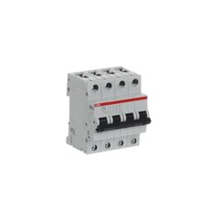 Jistič ABB S204-C100, 4F, 100A, char.: C, vypínací schopnost Icn: 6kA