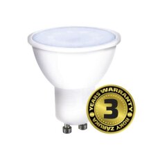 LED žárovka, bodová , 7W, GU10, 6000K, 500lm, bílá WZ325A   SOLIGHT WZ325A