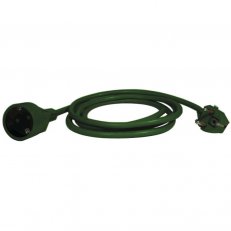 Prodlužovací kabel 1 zásuvka 5M ZELENÁ SCHUKO Emos P0125Z