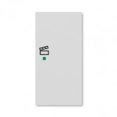ABB Levit Kryt 2násobný pravý symbol scény šedá 6220H-A02203 16