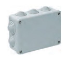 Instalační krabice 153x110x55mm s průchodkami SEZ-CZ 616