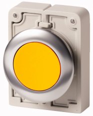 Eaton M30I-FDR-Y Ovládací hlavice, zapuštěné tlačítko, aretace, nerez, žlutá