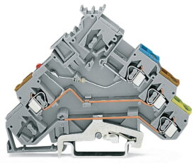 Řadová svorka pro akční člen 2,5 mm2 šedá Wago 280-572/281-420
